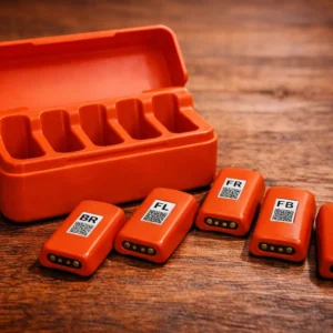 Cradle empty for charging sensors